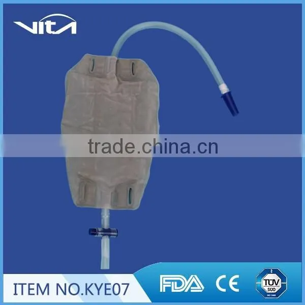 3 Chambers Urine Leg Bag With Non-woven Back KYE07