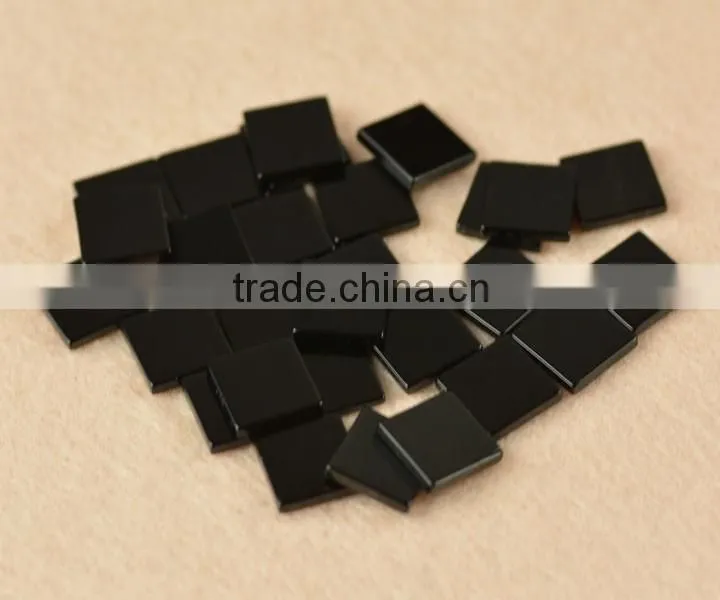 cheap buyers of four leaf clover natural black agate semi precious stones