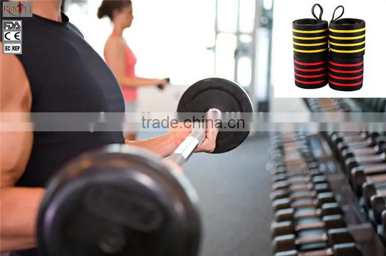 Gym Custom Crossfit Sports Cotton Wrist Wraps