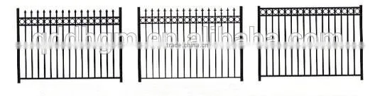 New Style Wrought Iron Bent Balcony Railings