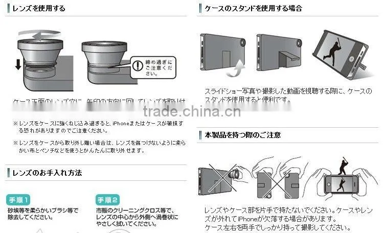 New patented for Iphone 4 Lens Original Apple JEC 180 Degree Fisheye Lens