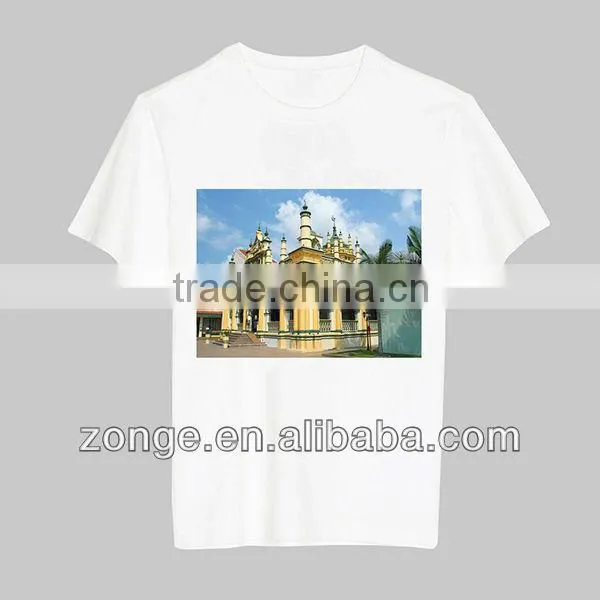 Customized Black Sublimation T-shirts