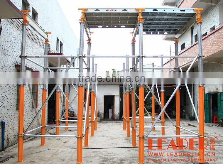 Shoring and Panel Slab Formwork System-Aluminum prop-aluminum wall formwork