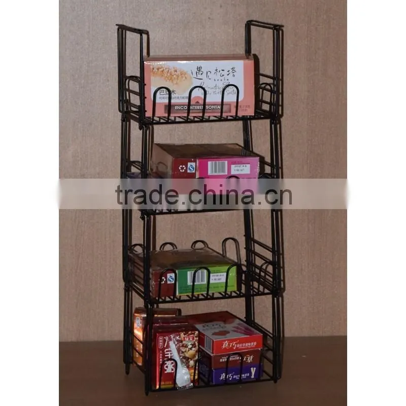 counter chocolate display rack