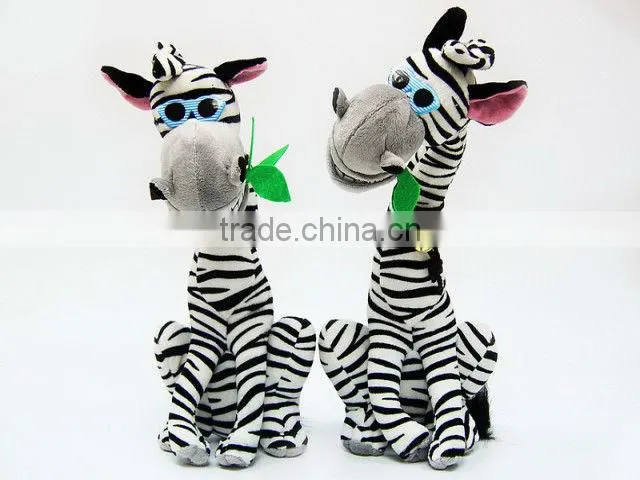30cm fashional popular customized plush hedgehog animal toy with silk bowtie for valentine festival