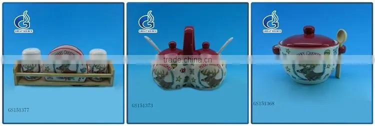 Multifunction hot sale christmas decoration ceramic mugs promotional