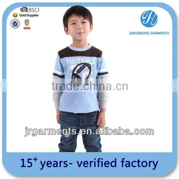 CVC 80%cotton/20%polyester t-shirt silk screen printed tshirt childrens t shirt