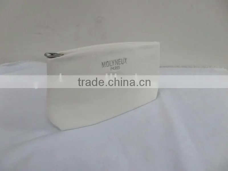 white PVC cosmetic bag style YCDDS12234