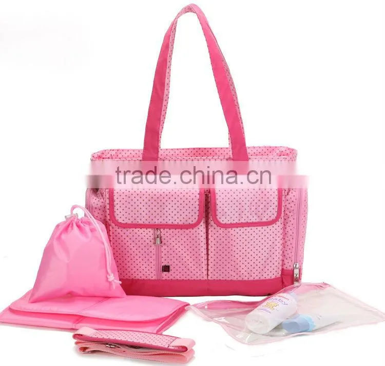Hot sale diaper bag baby nappy changing bag