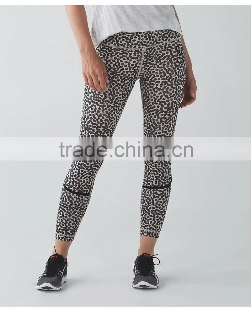 Wholesale ladies fitness good design gym legging spandex performance custom for women