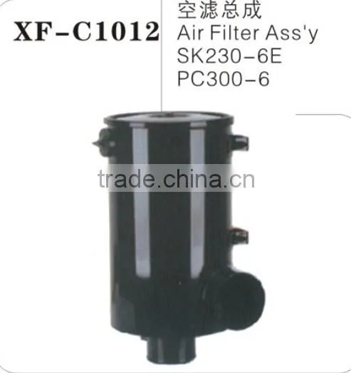 excavator air filter assy for PC300-6 SK230-6E