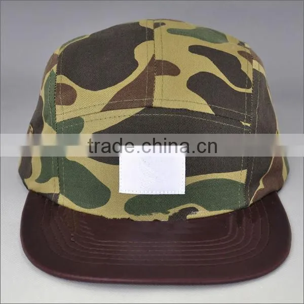 Custom Printed Blank 5 Panel Snapback Hat