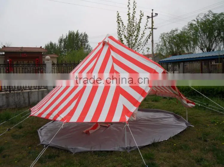 steel Pole Material and Canvas Fabric family tent