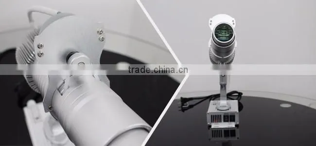 20W Desktop or Mountable LED Gobo Projector Advertising Logo Light (with Custom 1 Color Rotating Glass Gobos)