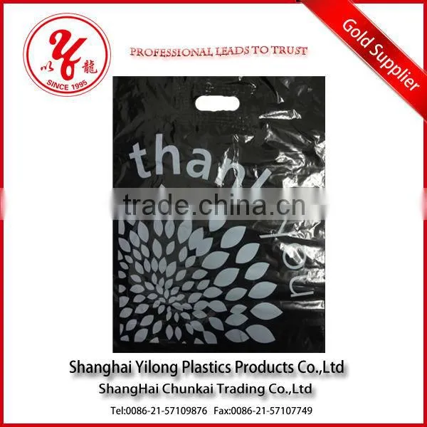 customized logo square bottom plastic bag hemp plastic bags