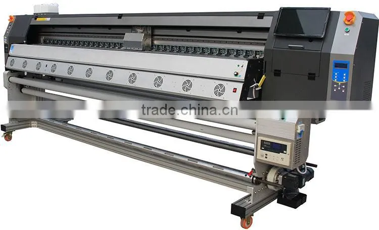 hot sale 3.2m soft pvc film large format printers for indoor outdoor advertising