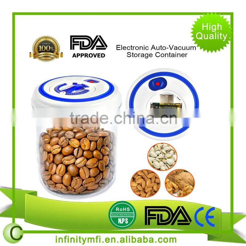 Kitchen tools Vacuum Seal Food Storage Electronic Smart Canister