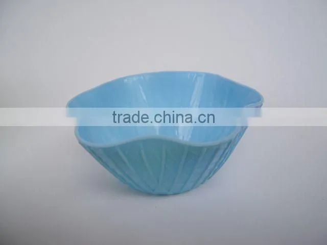 factory supplys multicolor Plastic salad bowl
