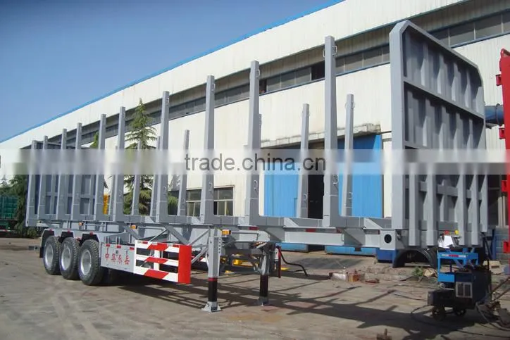 CIMC Manufactured by Factory Woods Transporter Truck Trailer for Sale