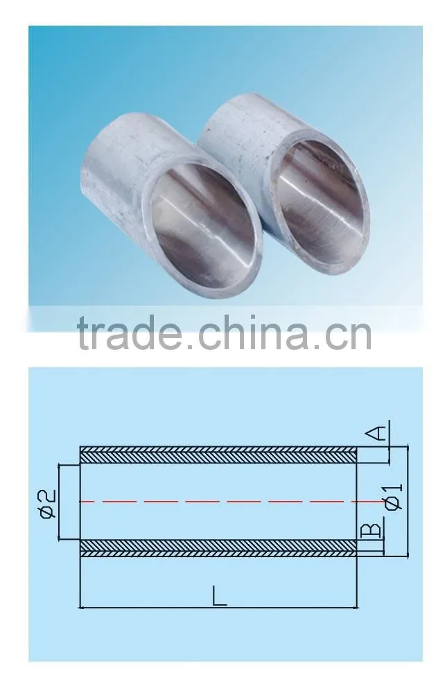 wear resistant bimetal pipe-Centrifugal Casting steel pipe