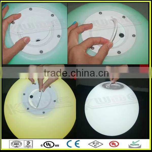 Portable waterproof LED glow ball