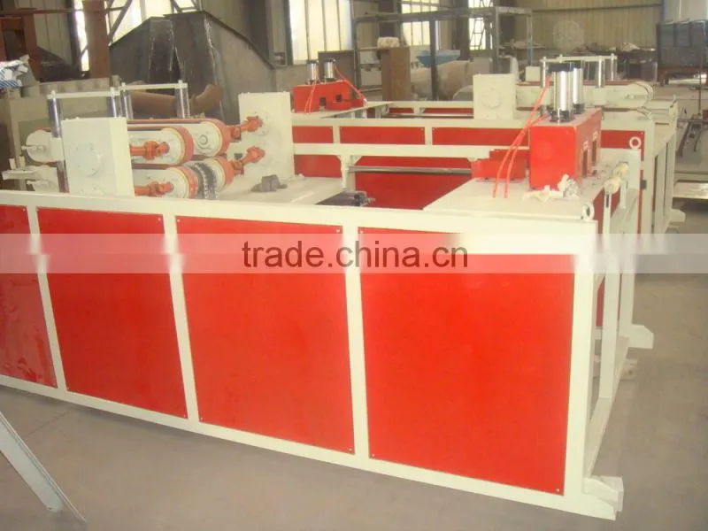 plastic pipe three claws hauling off machine