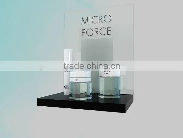 New design custom desktop acrylic cosmetic display stand