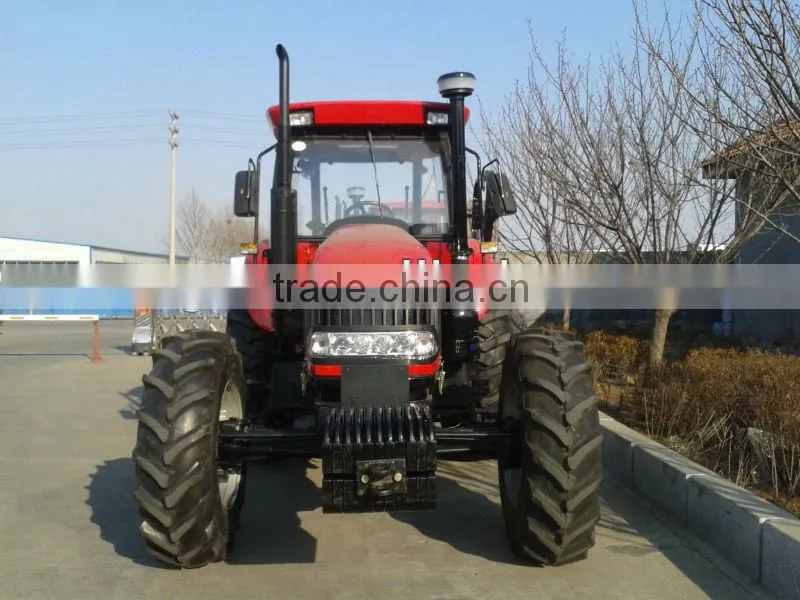 Hot selling DQ1504 150HP 4WD Big Farm Tractor with Sunshade made in China