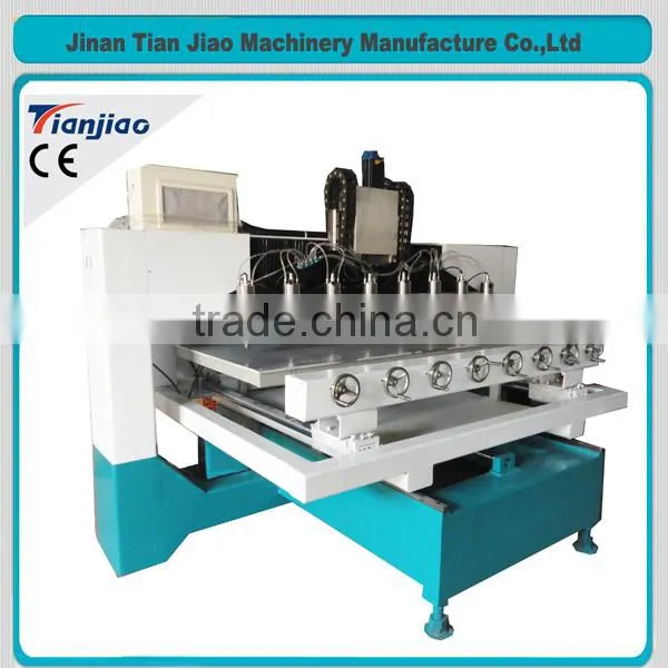 PC control panasonic motor multi head engraving wood working router