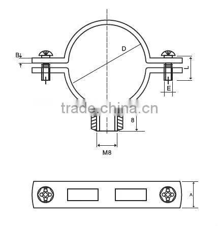 Welding type clamps