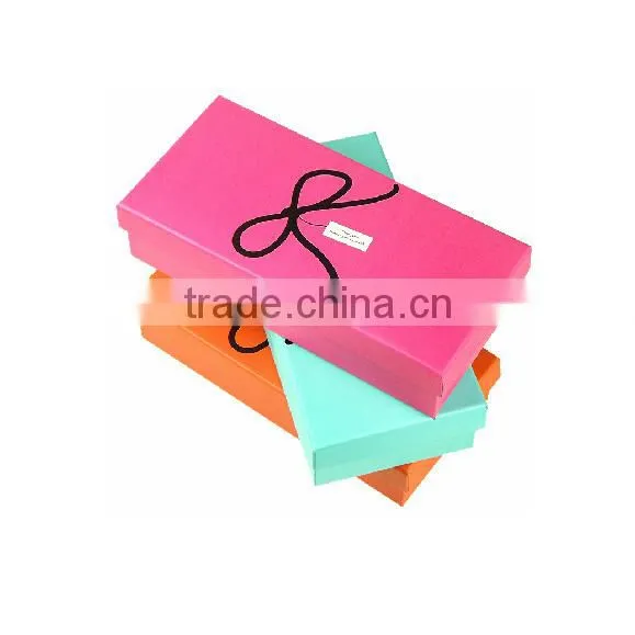 Bow Printing Scarf Gift Box