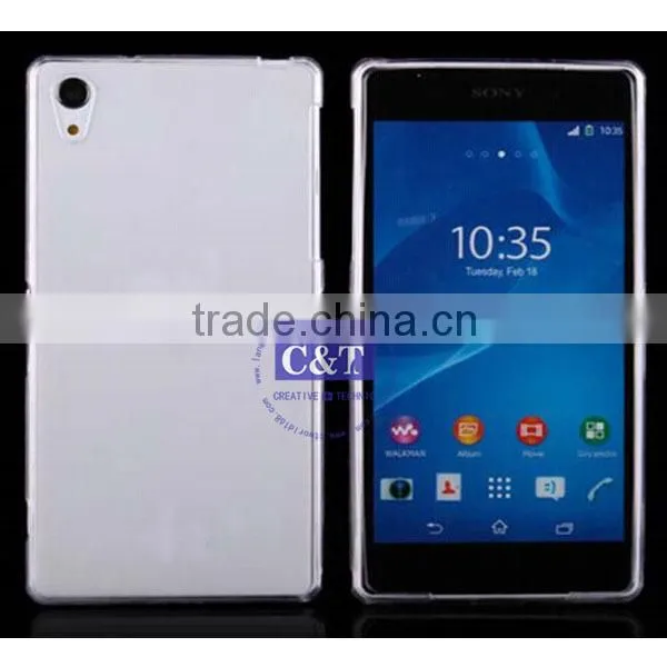 C&T Ultra Slim 0.3mm Case / Extremely Thin Transparent TPU Back Cover For Sony Xperia Z1