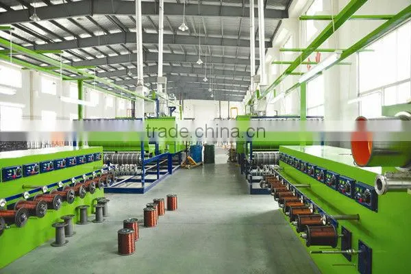 Enameled copper coated aluminum wire for motor