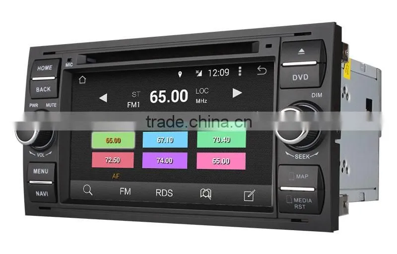 Factory price Android 4.4 up to android 5.1 navi system For Ford Focus support bluetooth