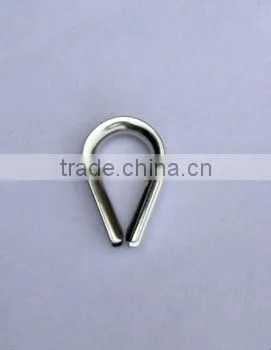 stainless steel wire rope marine rope thimble