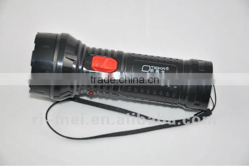 Promotion 3256 LED flash light with rechargeable function