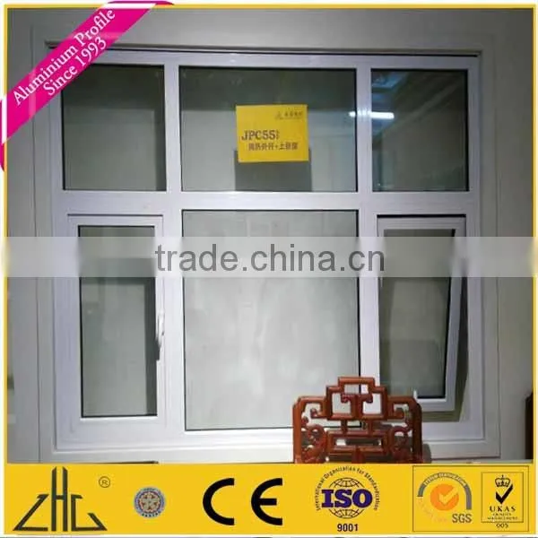 AHU frame aluminum profile for 35 mm PU sandwich panel,air handling unit frame profile thermal break