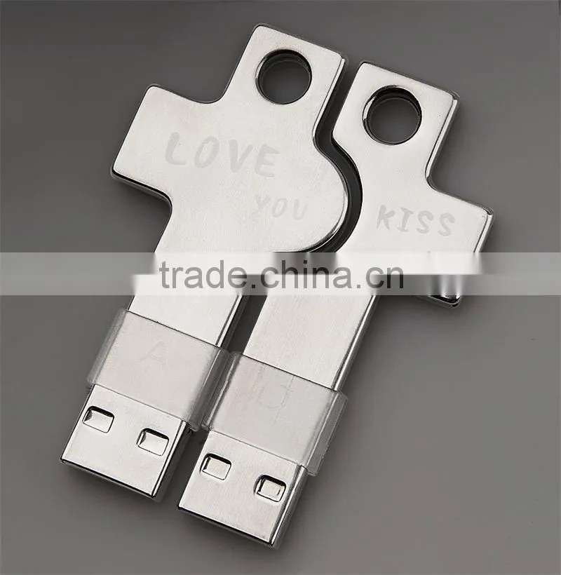 EAGET LoveKey Patent design Best quality Lover couple USB Flash drive