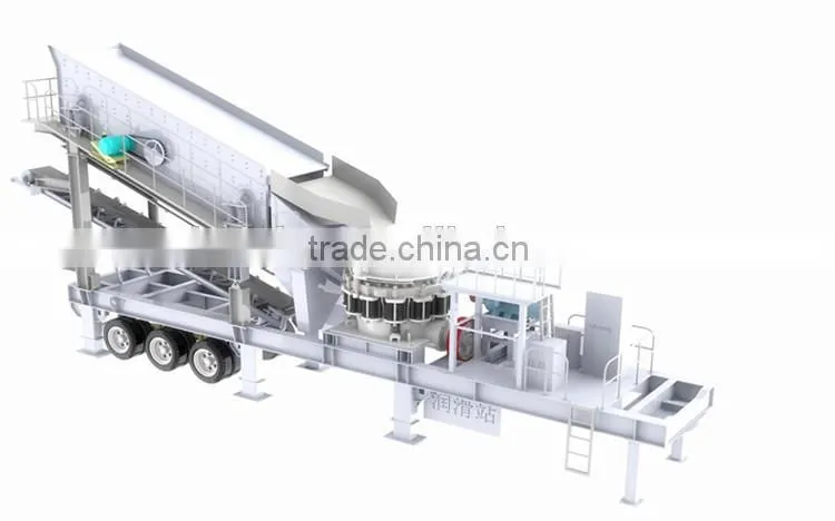 ceramic line / stone crushing line jaw crusher