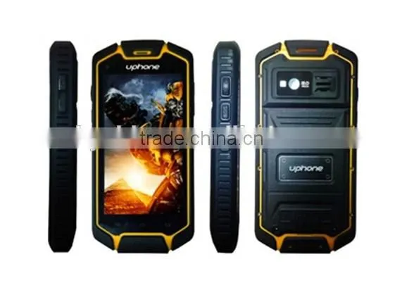 Rugged phone MTK 6582VW Quad-core 1GB+8GB android 3G 4.7 inch smart mobile phone