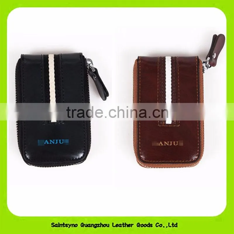 16666 Eco-friendly Cute key holder leather key ring holder for lady