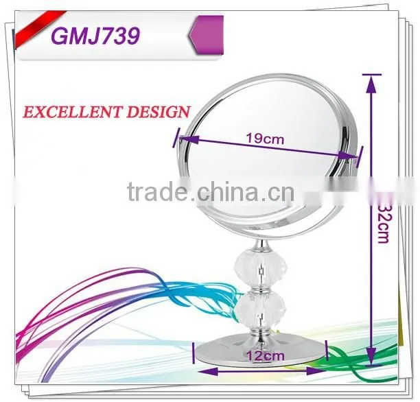 Round standing table top vanity mirror/Makeup mirror