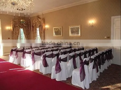 Fancy Wedding Spandex Chair Sashes