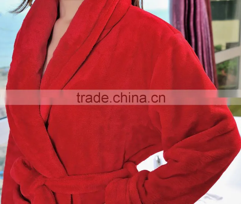 Robe & Gown sets Women Coral Bathrobes for Women