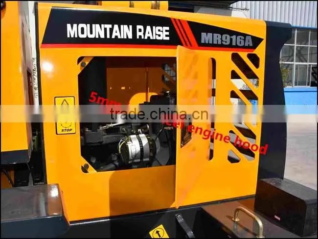 china 1 ton new mini shovel 4DW mini wheel loader for farm