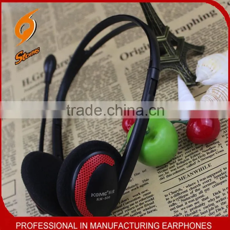 Hot sale Computer Ear bud , Earphone with mic.
