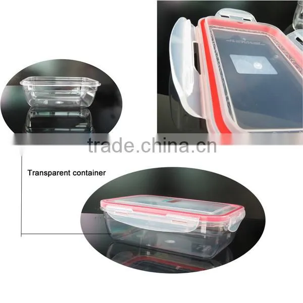 BPA FREE Ultra Clear tritan container box wholesale