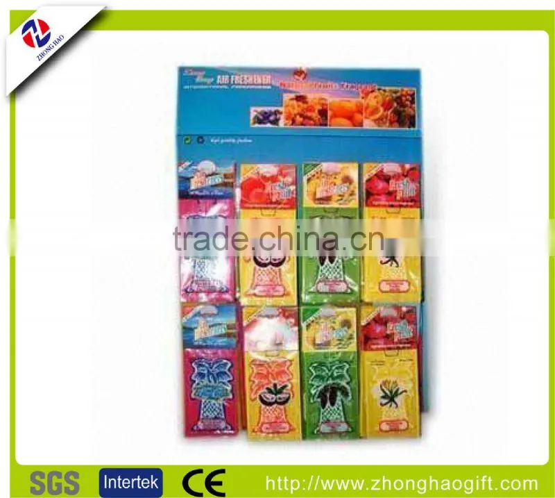 advertising hanging paper car air freshener