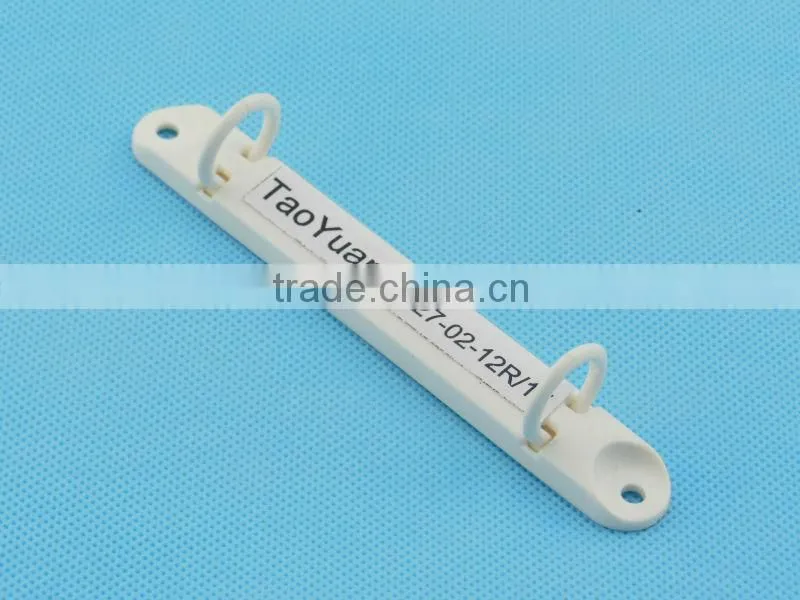Plastic ring holder clip, plastic book binder rings with high quality