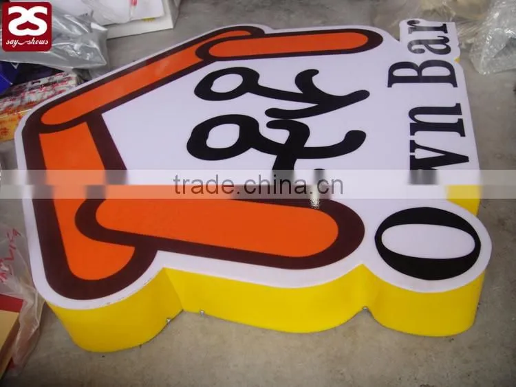 outdoor 3d letters acrylic signs